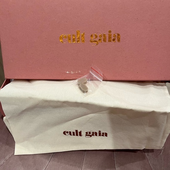 NIB Cult Gaia Bloom Sandals Heels Ice Blue 9 - Picture 10 of 10